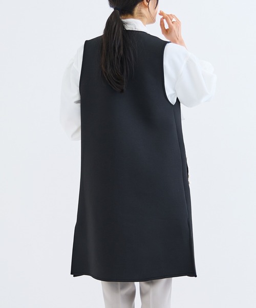 「INCEDE」 ベスト M ベージュ レディース_画像6