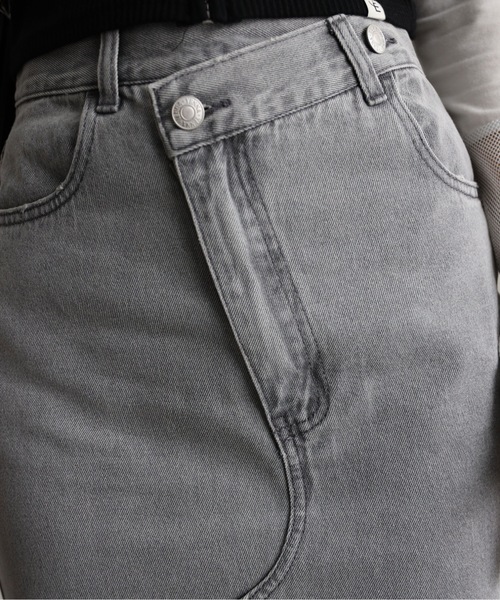 YENNA デニムスカート 「 YENNA Original Jeans 」クロスデザイン
