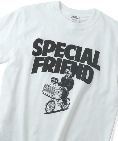 「gym master」 半袖Tシャツ - ホワイト メンズ_画像5