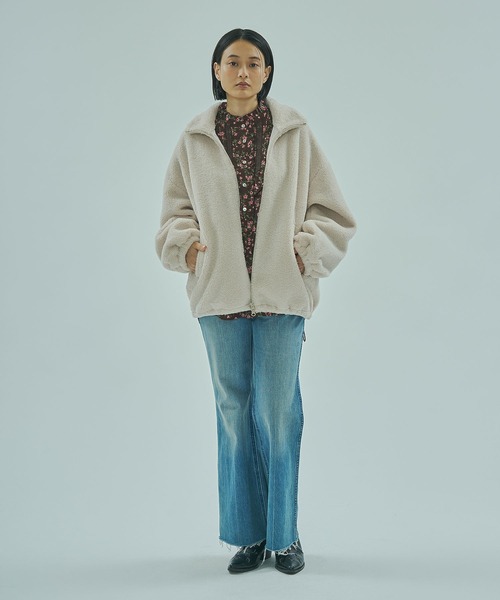 ROSE BUD（ローズバッド） コート アウター ZIP-UP BOA JACKET