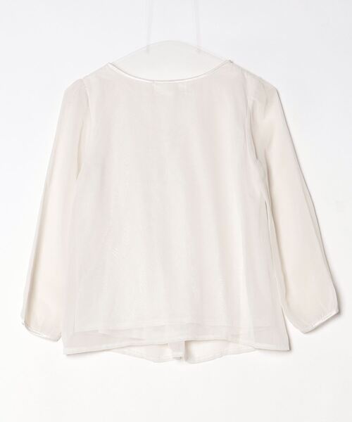 「ROPE' PICNIC」 長袖ブラウス 38 ベージュ レディース_画像2