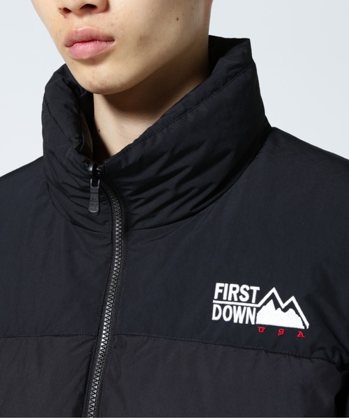 FIRST DOWN（ファーストダウン） ダウンジャケット X-LARGE ブラック