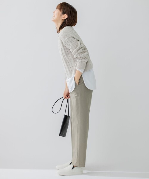 23区（ニジュウサンク） 長袖ニット 38 ネイビー レディース