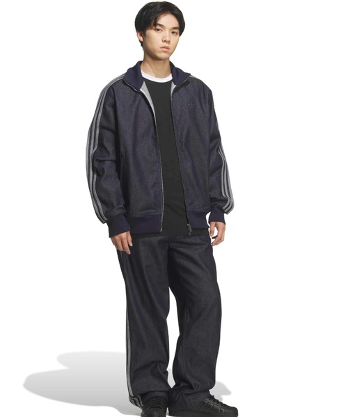 adidas（アディダス） コート ジャケット adidas DENIM FIREBIRD TRACK