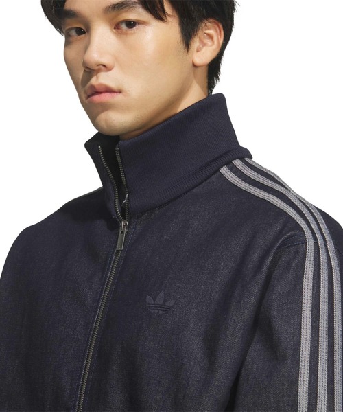 adidas（アディダス） コート ジャケット adidas DENIM FIREBIRD TRACK