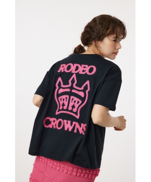 「RODEO CROWNS WIDE BOWL」 半袖Tシャツ FREE ライトイエロー レディース_画像2