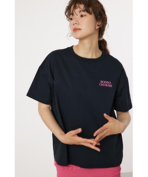 「RODEO CROWNS WIDE BOWL」 半袖Tシャツ FREE ライトイエロー レディース_画像4