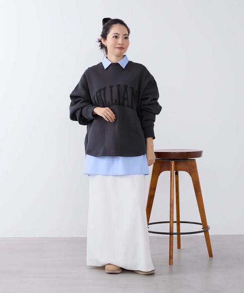 MICA&DEAL（マイカアンドディール） トレーナー スウェット WILLIAMS