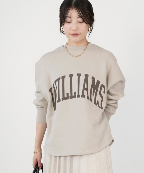 MICA&DEAL（マイカアンドディール） トレーナー スウェット WILLIAMS