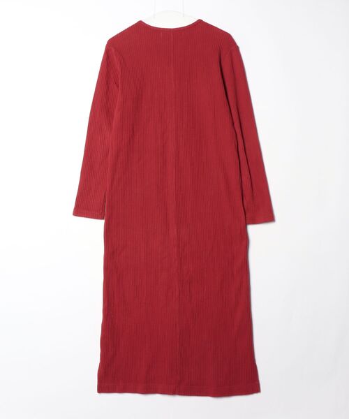 「R JUBILEE」 長袖ワンピース S レッド レディース_画像2
