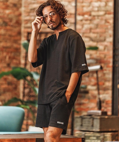 felkod（フィルコッド） パンツ mp14428-Waffle Mesh Short Pants