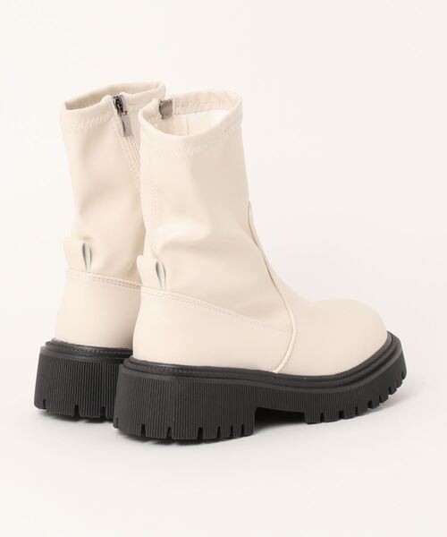 「Lace Ladies」 ショートブーツ 22.5 ブラック レディース_画像2