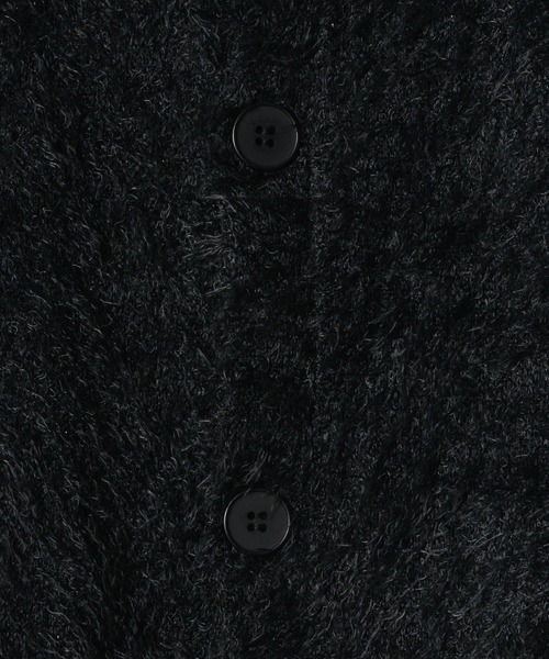 「FEKETE」 ニットカーディガン MEDIUM ベージュ レディース_画像4