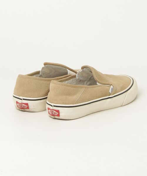 VANS（ヴァンズ） スリッポン 24cm ブラウン レディース : ZOZOTOWN
