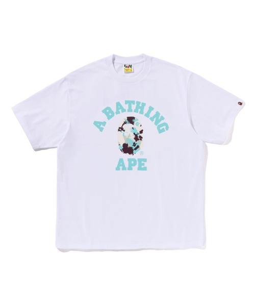 APE Tシャツ A BATHING APE×GOD SELECTION XXX APE HEAD TEEプリントTシャツ