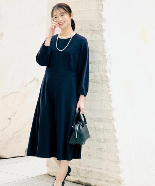 UNTITLED（アンタイトル） ワンピース 「洗える/ストレッチ性