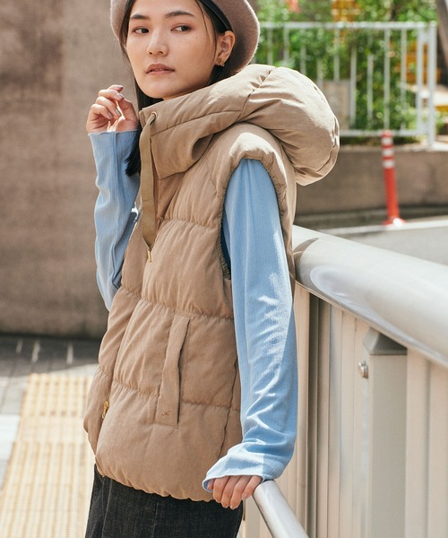 AMERICAN HOLIC（アメリカンホリック） ベスト M ベージュ レディース