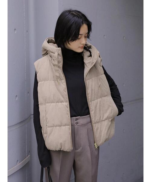 「AMERICAN HOLIC」 ベスト M ベージュ レディース_画像2