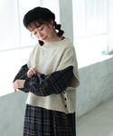 ベスト ジレ 冬のアイスクリームなネップのベス...の詳細画像3