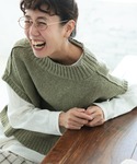 ベスト ジレ 冬のアイスクリームなネップのベス...の詳細画像5