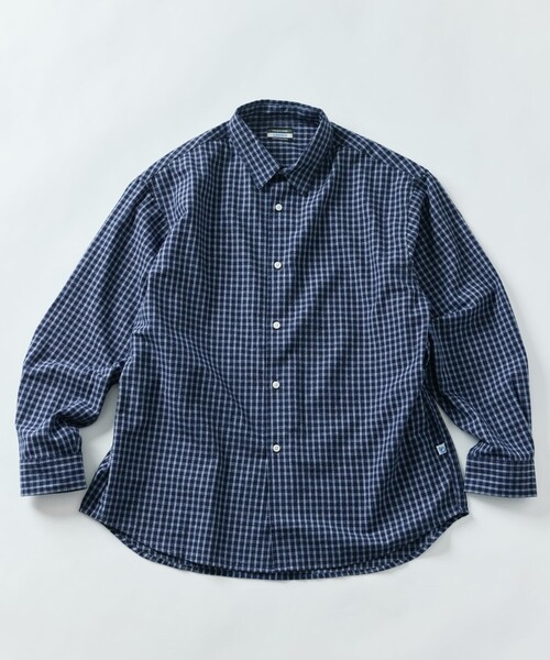 0vyrxページ‼️ 0vyrx様以外購入はNG。 FREAK'S STORE（フリークスストア） 長袖ネルシャツ 0 サックスブルー