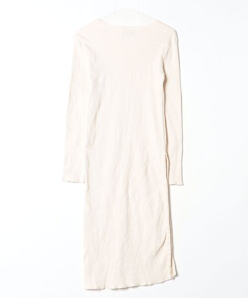 「BLACK BY MOUSSY」 長袖ワンピース FREE ベージュ レディース_画像2