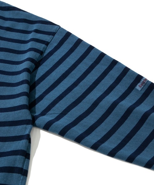 「go slow caravan」 長袖Tシャツ MEDIUM ブルー メンズ_画像6