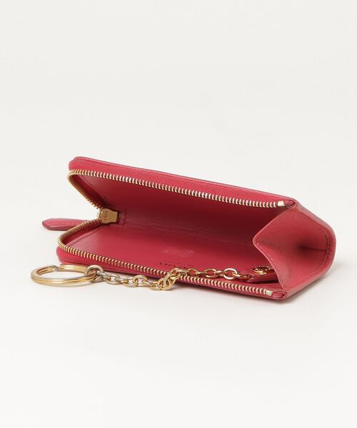 PRADA（プラダ） サフィアーノ キーケース - ピンク レディース