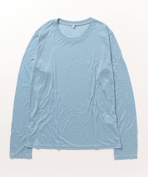 base range BASE RANGE メロー5部袖トップス BASERANGE（ベースレンジ） フリーストップス FOLD TURTLENECK PUFOT