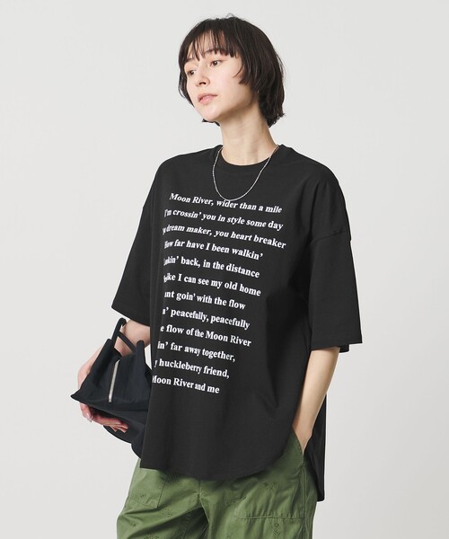 SACRA（サクラ） tシャツ 「SACRA」メッセージ Tシャツ レディース