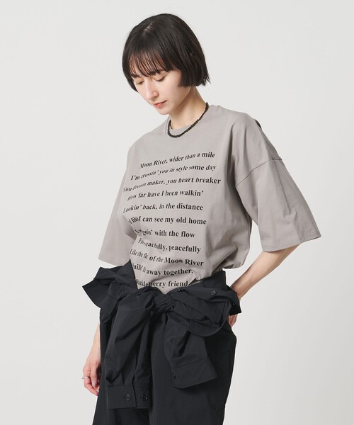 SACRA（サクラ） tシャツ 「SACRA」メッセージ Tシャツ レディース