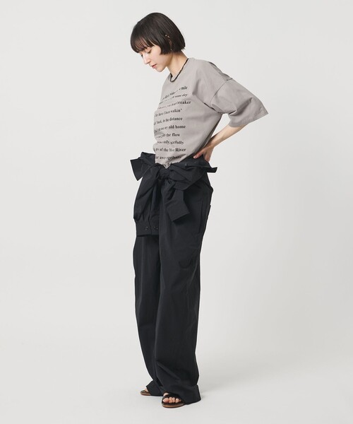 SACRA（サクラ） tシャツ 「SACRA」メッセージ Tシャツ レディース