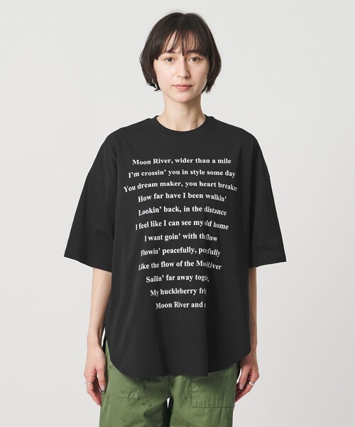 【SACRA】121261021半袖Tシャツ SACRA（サクラ） tシャツ 「SACRA」メッセージ Tシャツ レディース