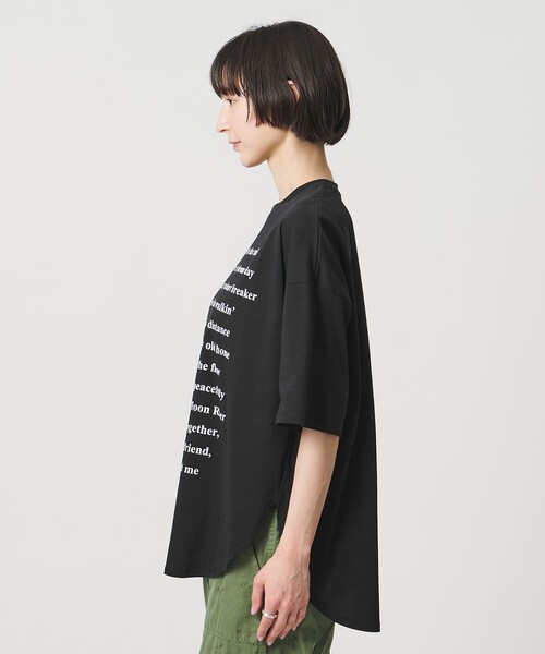 SACRA（サクラ） tシャツ 「SACRA」メッセージ Tシャツ レディース