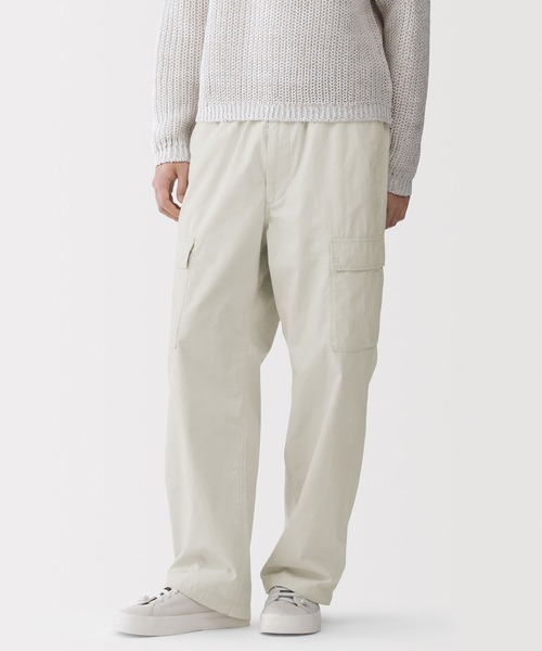 MUJI Labo カーゴパンツ 「MUJI Labo」紳士 コットン ライトキャンバス