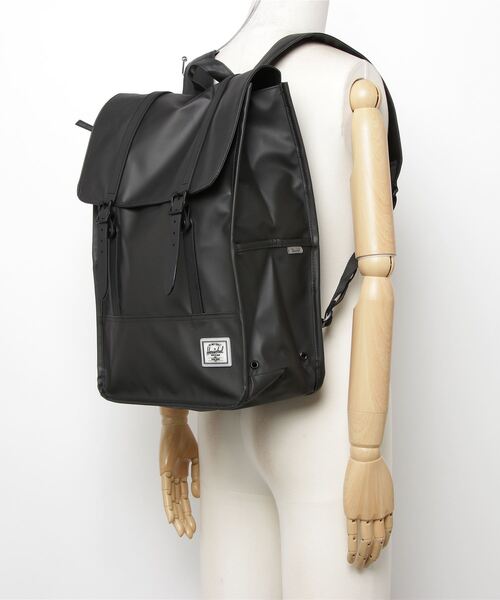 「Herschel Supply」 リュック FREE ピンク メンズ_画像5