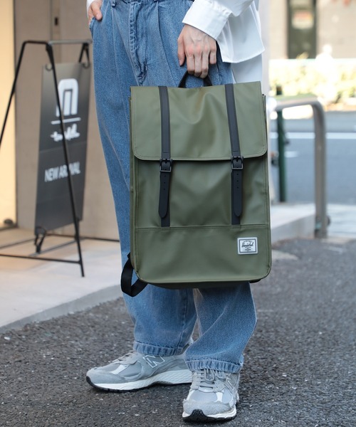 「Herschel Supply」 リュック FREE ピンク メンズ_画像6