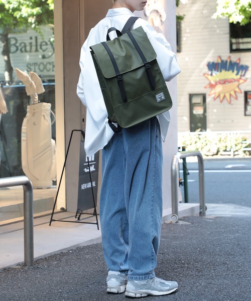 「Herschel Supply」 リュック FREE ピンク メンズ_画像7