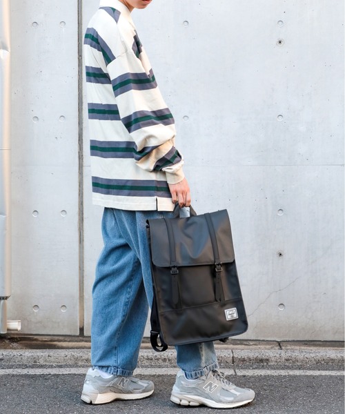 「Herschel Supply」 リュック FREE ピンク メンズ_画像9