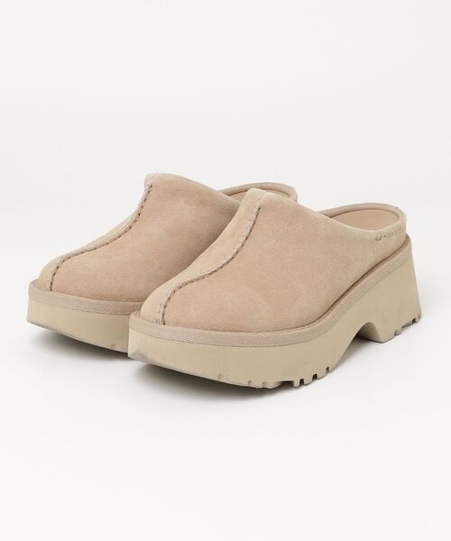 「UGG」 シューズ 24.0cm ベージュ レディース