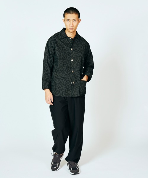 SUNNY SPORTS デニム ジャケット カバーオール　ワーク　ネップ SUNNY SPORTS（サニースポーツ） カバーオール PRINTED COVER JACKET