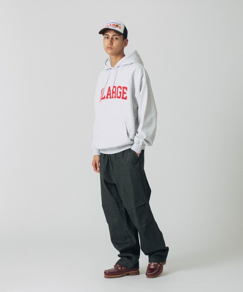 XLARGE（エクストラ ラージ） プルオーバーパーカー M グレー メンズ