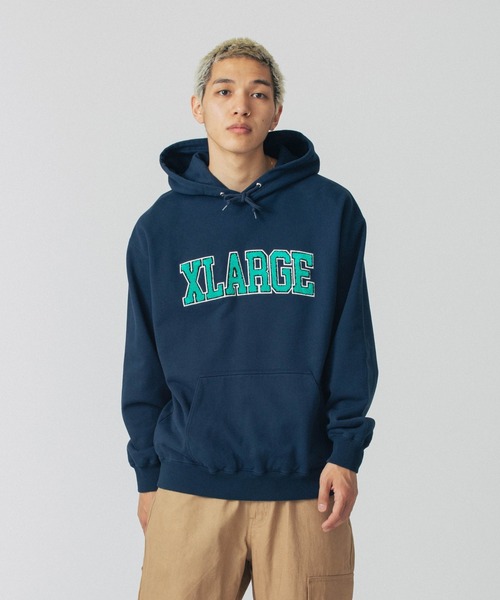 XLARGE（エクストラ ラージ） プルオーバーパーカー M グレー メンズ