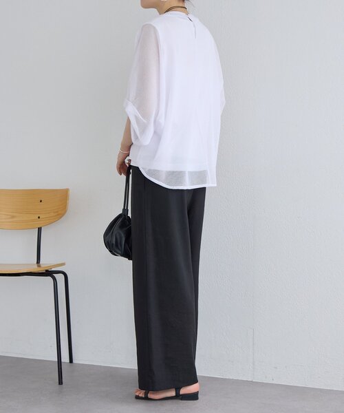 BEARDSLEY（ビアズリー） ワイドパンツ パンツ リネンウエスト