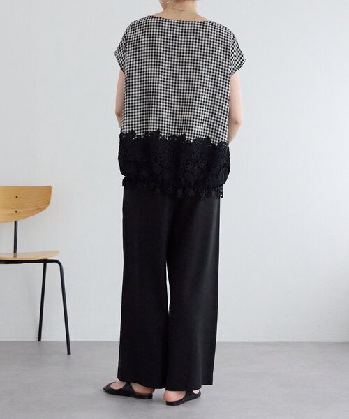 BEARDSLEY（ビアズリー） ワイドパンツ パンツ リネンウエスト