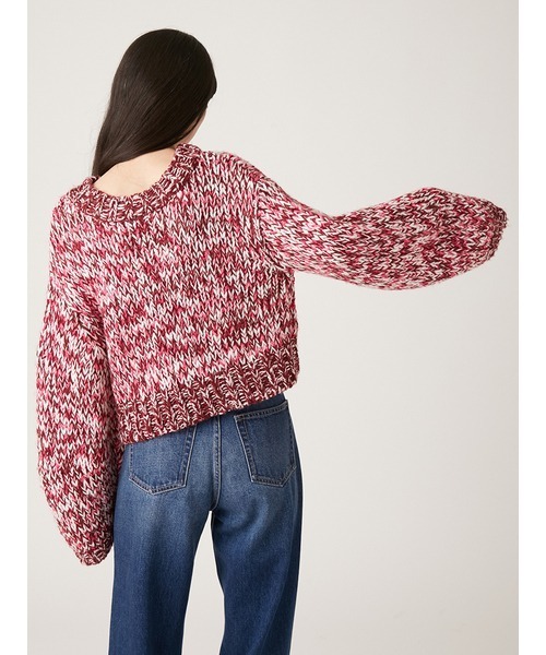 「LILY BROWN」 長袖ニット ONE SIZE グリーン レディース_画像8
