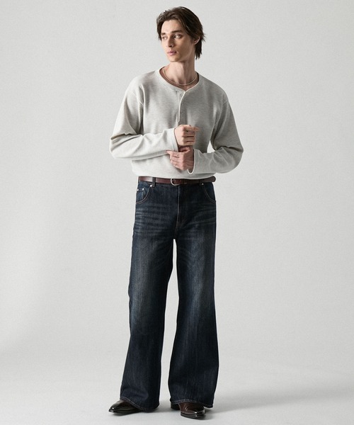 CLEL（クレイル） ワイドパンツ ジーンズ 「CLEL」Vintage Design 