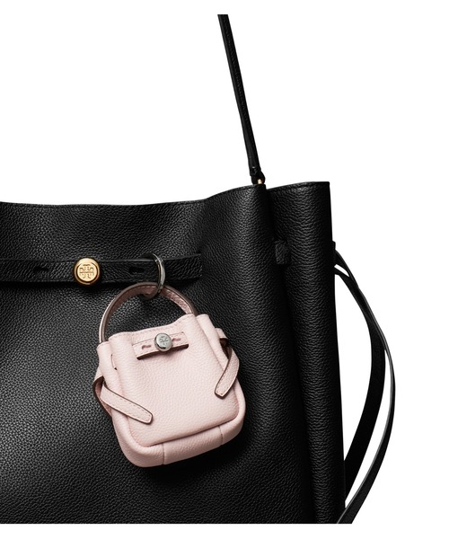 TORY BURCH（トリーバーチ） キーホルダー ロミー バケットバッグ