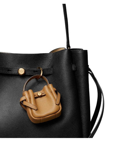 TORY BURCH（トリーバーチ） キーホルダー ロミー バケットバッグ