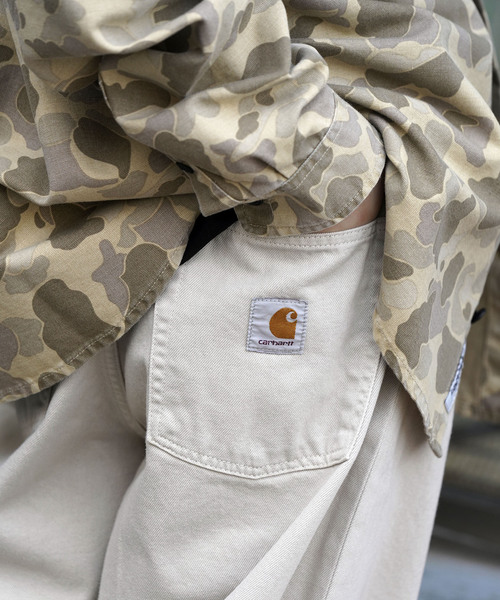「Carhartt WIP」 デニムパンツ MEDIUM アイボリー メンズの画像